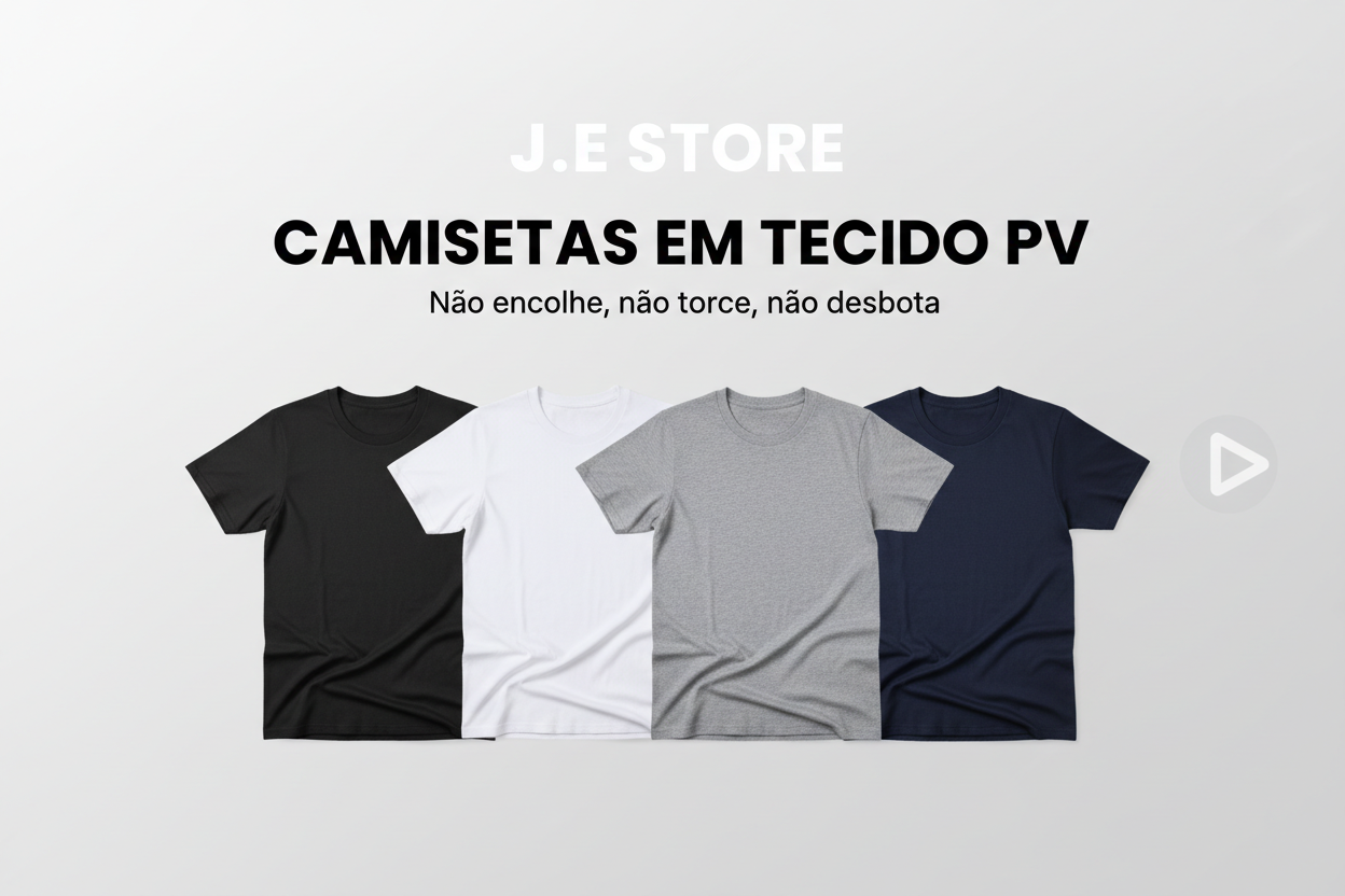 Banner Hero J.E STORE em Português