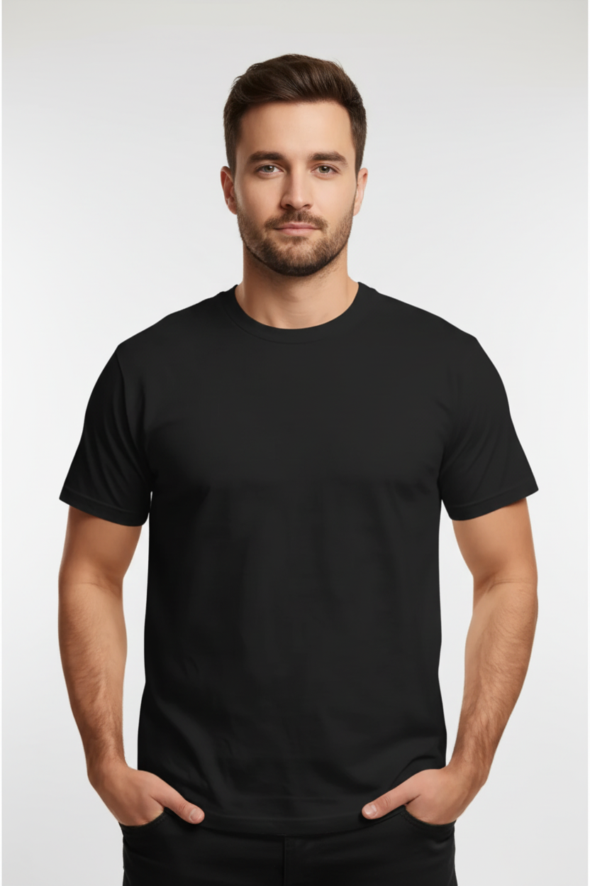 Camiseta Preta - Vista Frontal