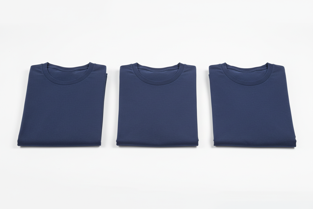 Kit 3 Camisetas Azul Marinho