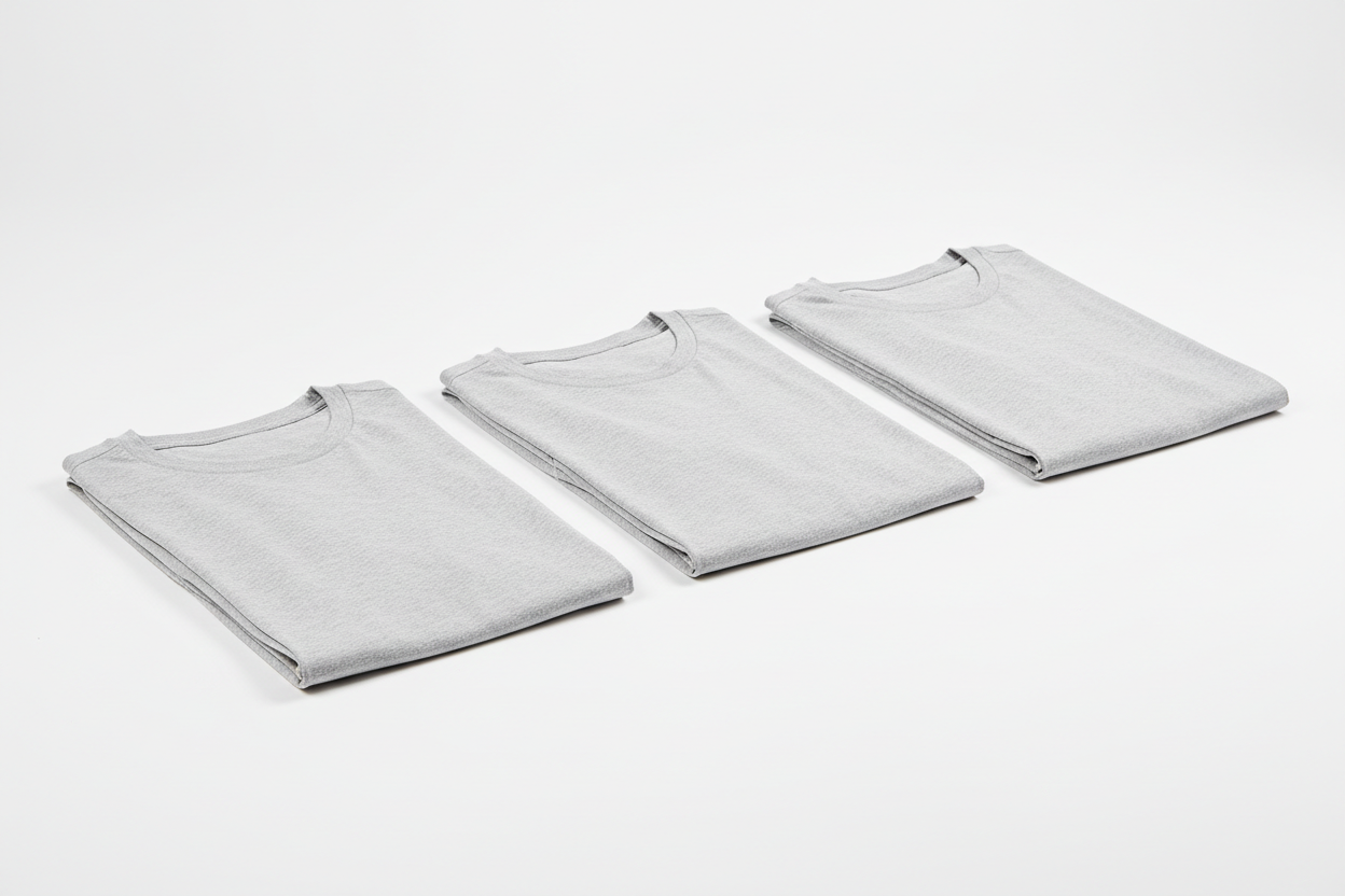 Kit 3 Camisetas Cinzas