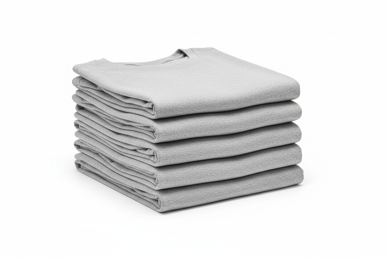 Kit 5 Camisetas Cinzas