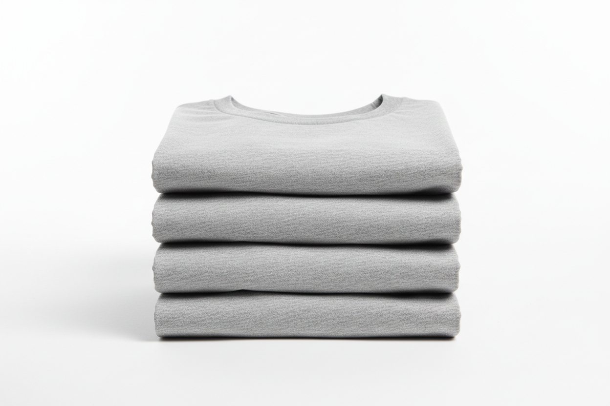 Kit 4 Camisetas Cinzas