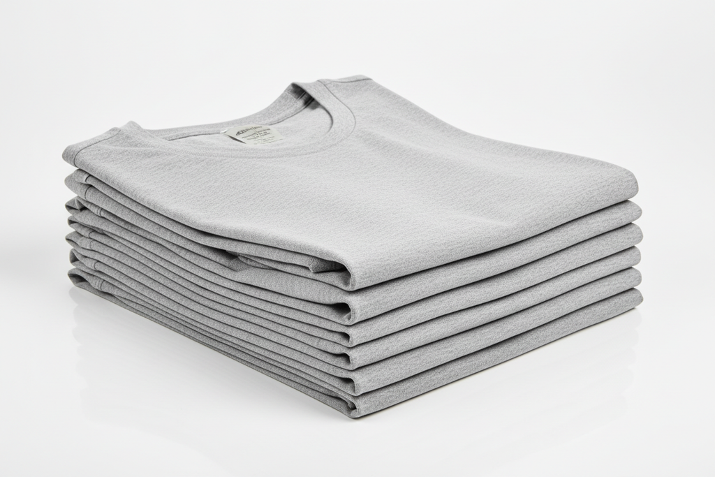 Kit 5 Camisetas Cinzas