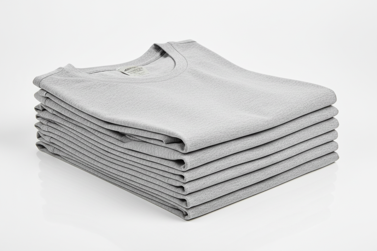 Kit 5 Camisetas Cinzas