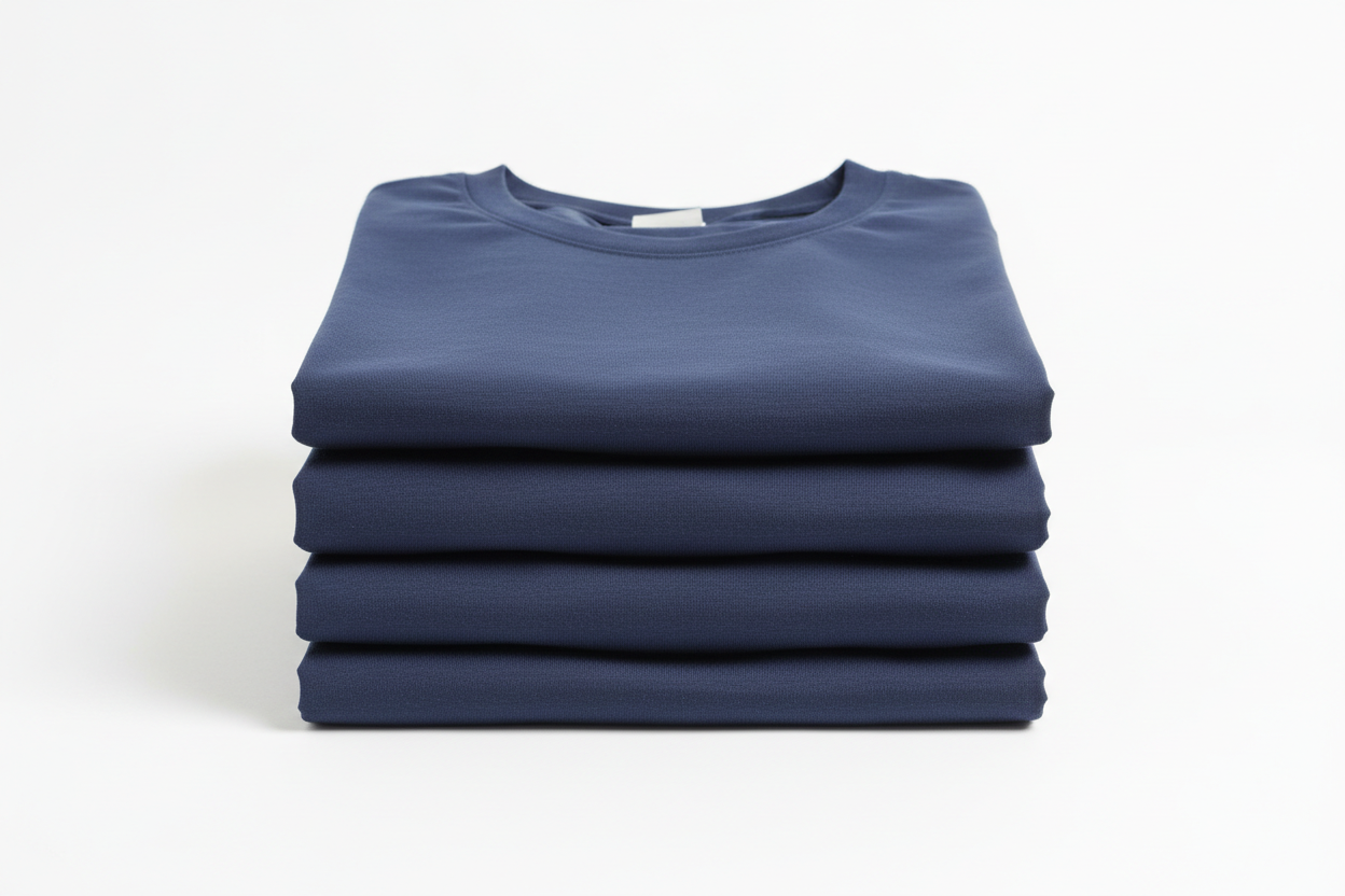 Kit 4 Camisetas Azul Marinho