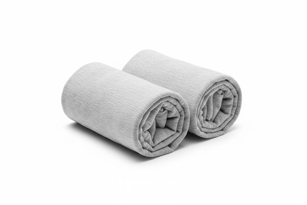 Kit 2 Camisetas Cinzas - Enroladas