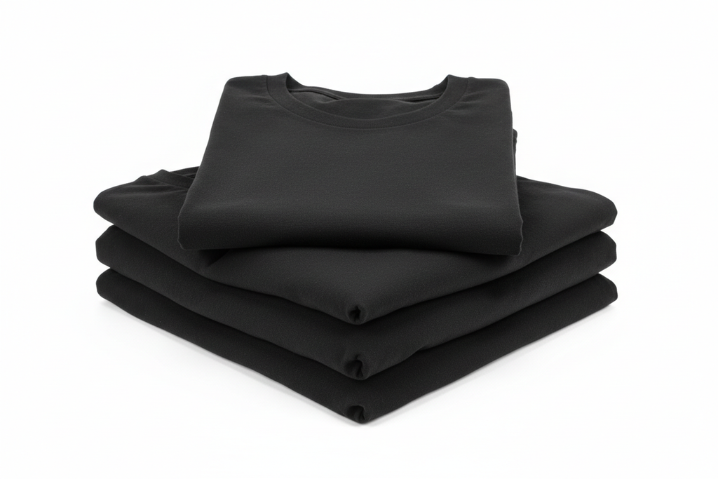 Kit 5 Camisetas Pretas - Pirâmide