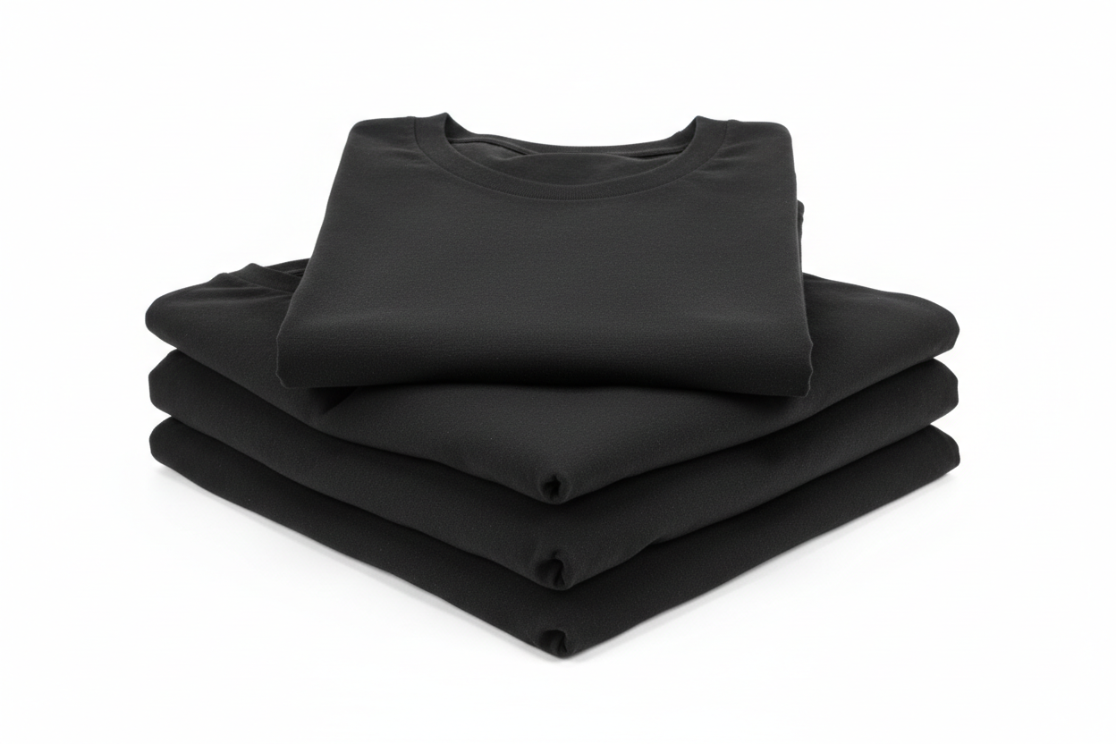 Kit 5 Camisetas Pretas - Pirâmide