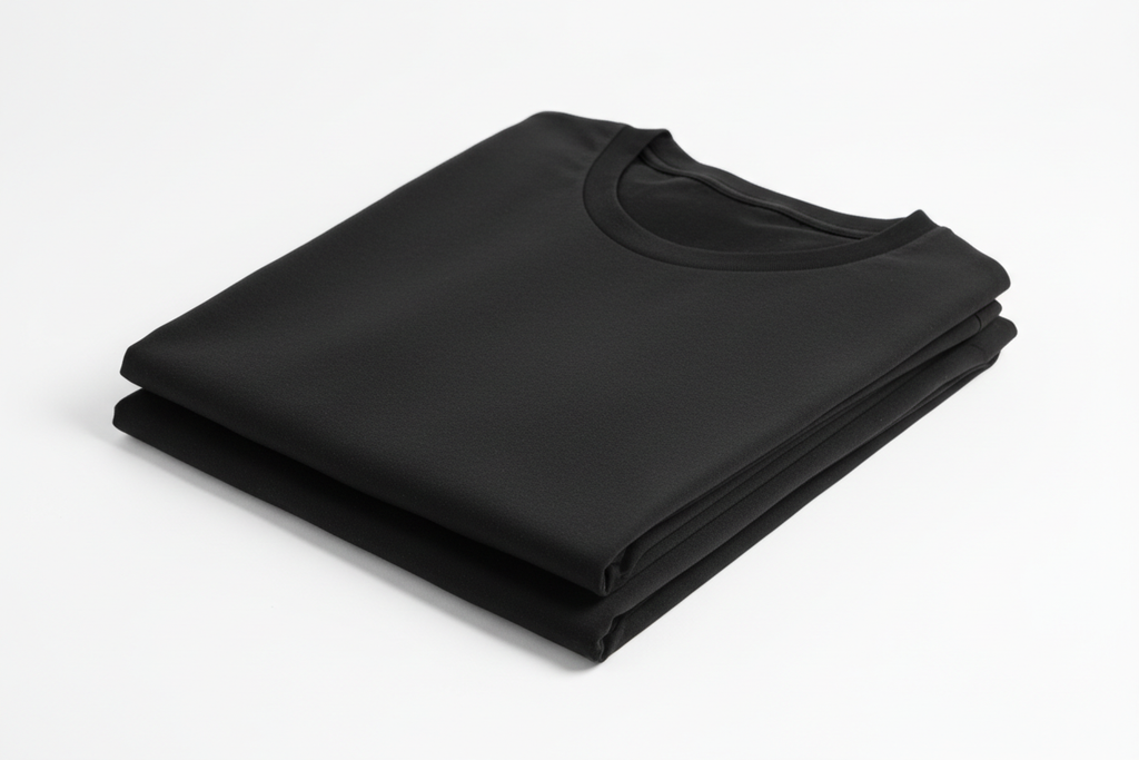 Kit 2 Camisetas Pretas - Empilhadas