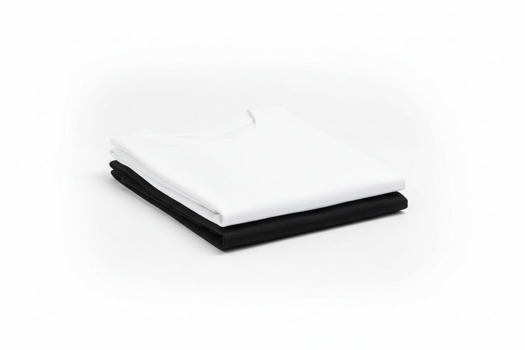 Kit 2 Camisetas PV - Preto e Branco