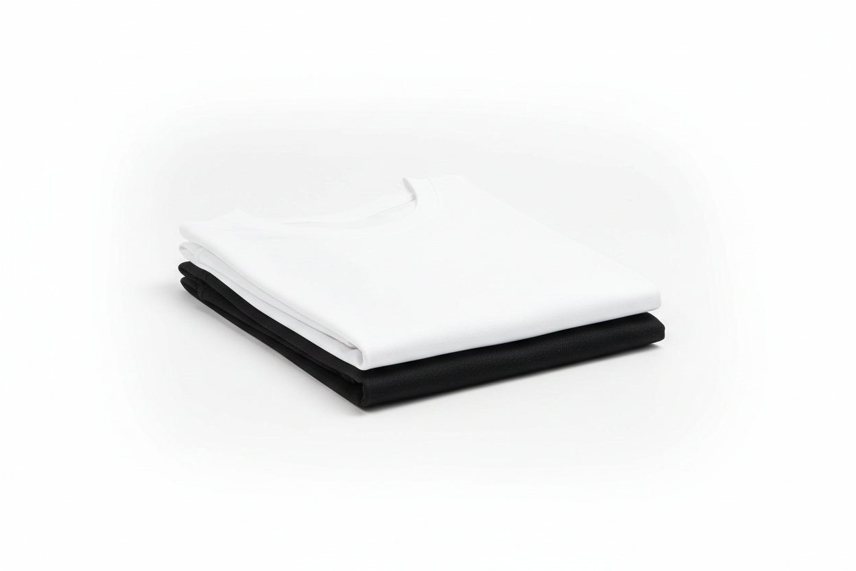 Kit 2 Camisetas PV - Preto e Branco